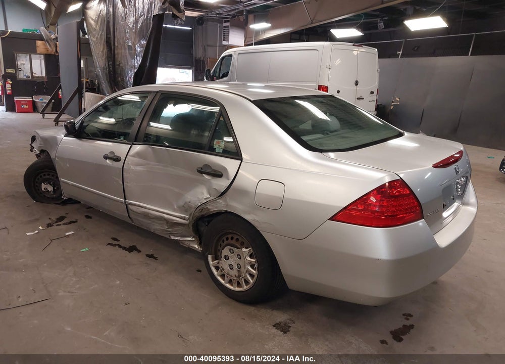2007 HONDA ACCORD VIN: 1HGCM56187A016693
