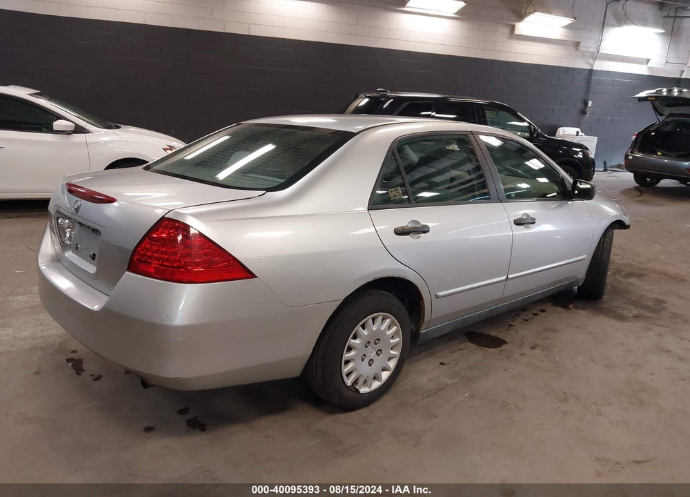 2007 HONDA ACCORD VIN: 1HGCM56187A016693