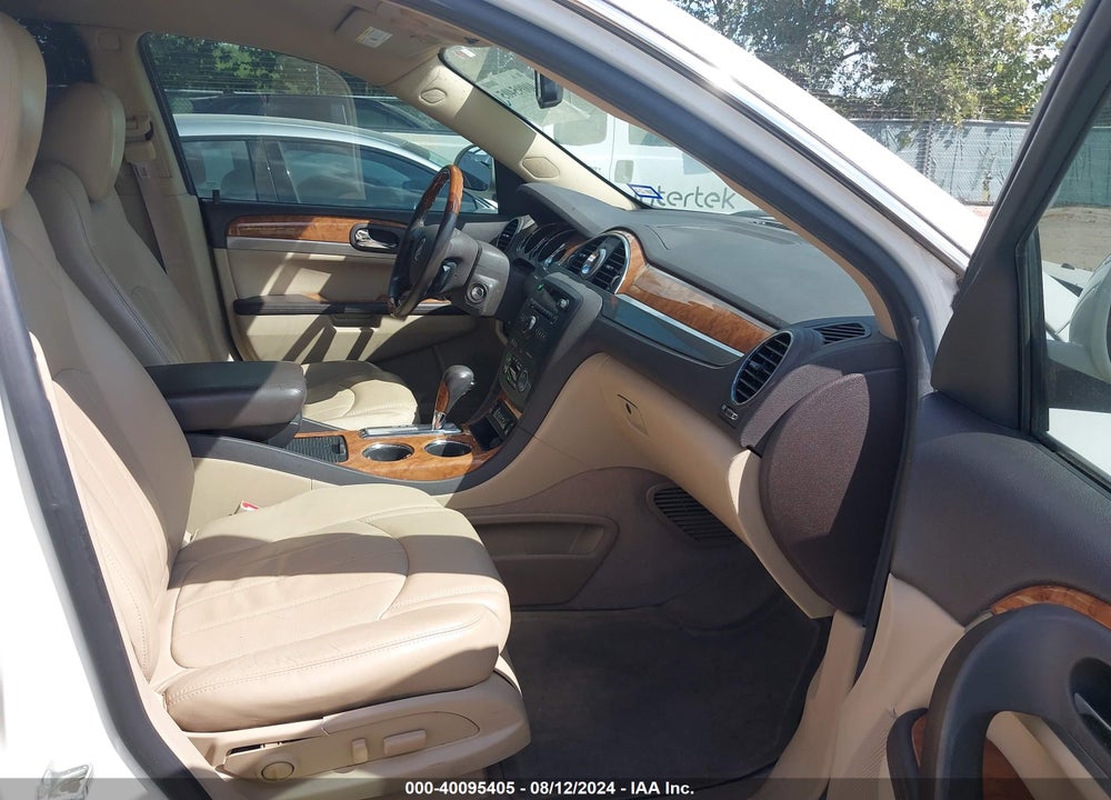 2012 BUICK ENCLAVE LEATHER VIN: 5GAKRCED9CJ380354