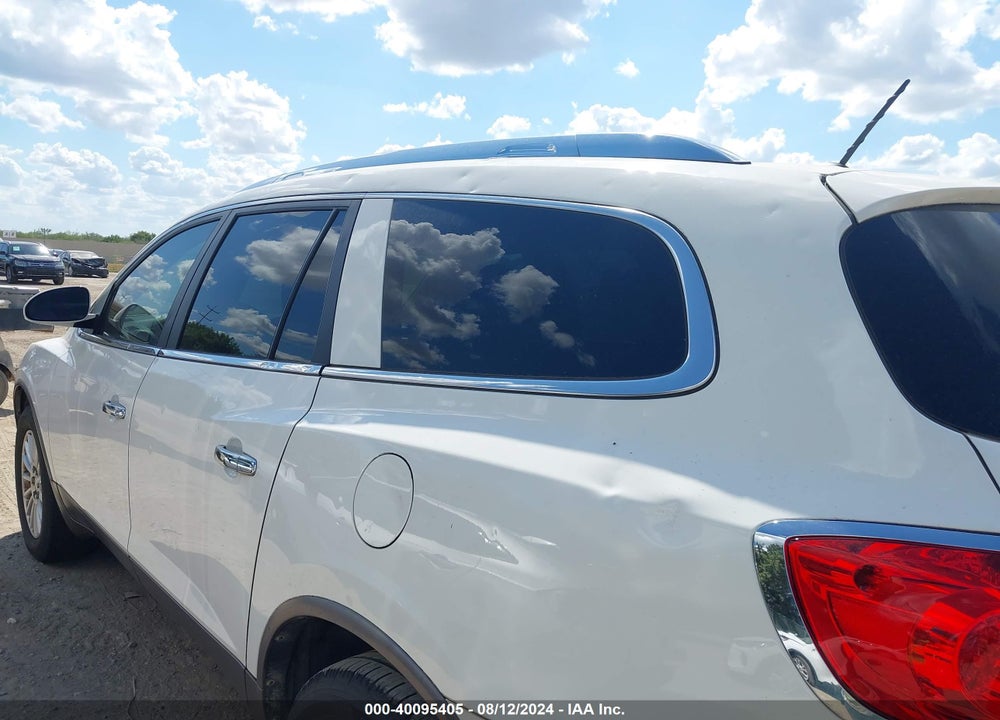 2012 BUICK ENCLAVE LEATHER VIN: 5GAKRCED9CJ380354