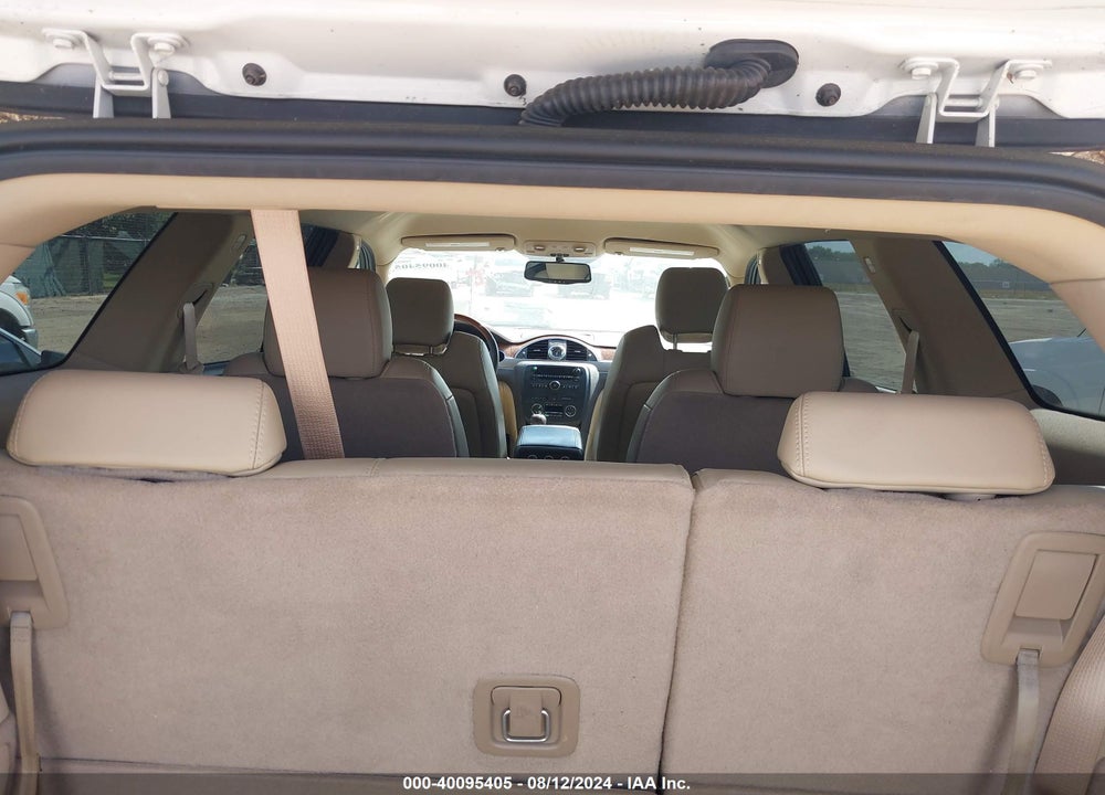 2012 BUICK ENCLAVE LEATHER VIN: 5GAKRCED9CJ380354