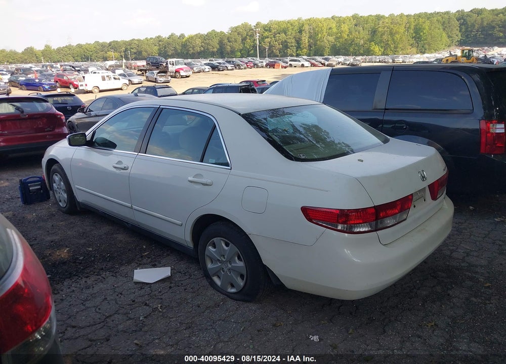 2003 HONDA ACCORD 2.4 LX VIN: 1HGCM56313A042550