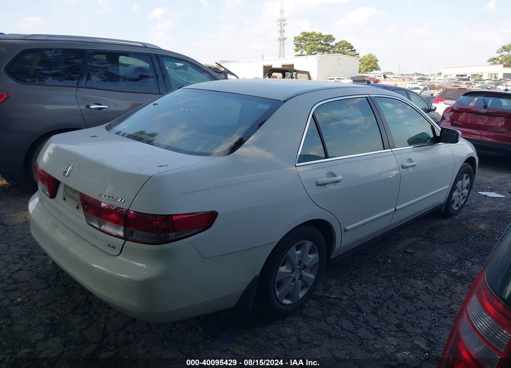 2003 HONDA ACCORD 2.4 LX VIN: 1HGCM56313A042550