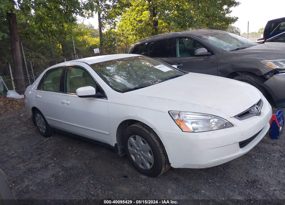 2003 HONDA ACCORD 2.4 LX VIN: 1HGCM56313A042550