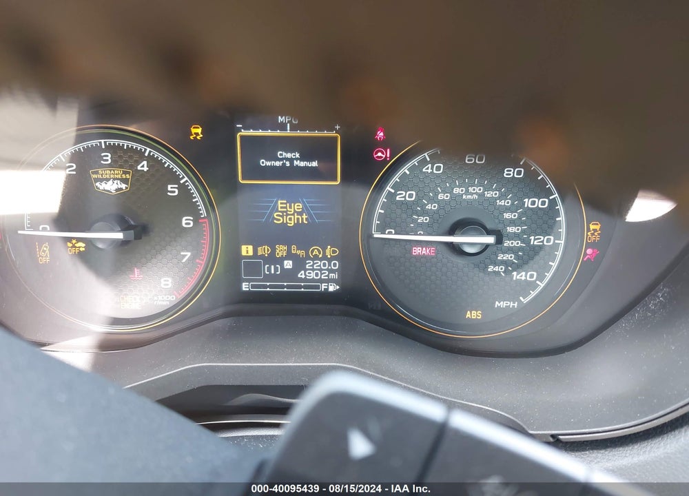 2024 SUBARU FORESTER WILDERNESS VIN: JF2SKAJC4RH451045
