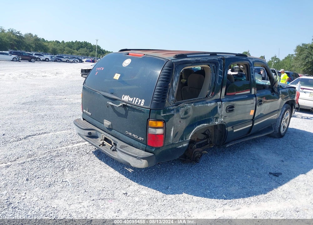 2004 CHEVROLET TAHOE LS VIN: 1GNEC13Z84J198282