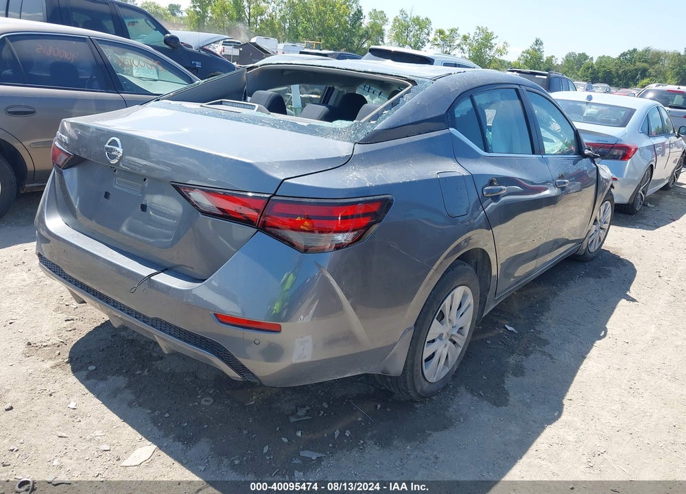 2022 NISSAN SENTRA S XTRONIC CVT VIN: 3N1AB8BVXNY280029