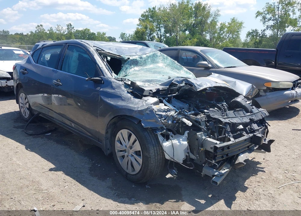 2022 NISSAN SENTRA S XTRONIC CVT VIN: 3N1AB8BVXNY280029