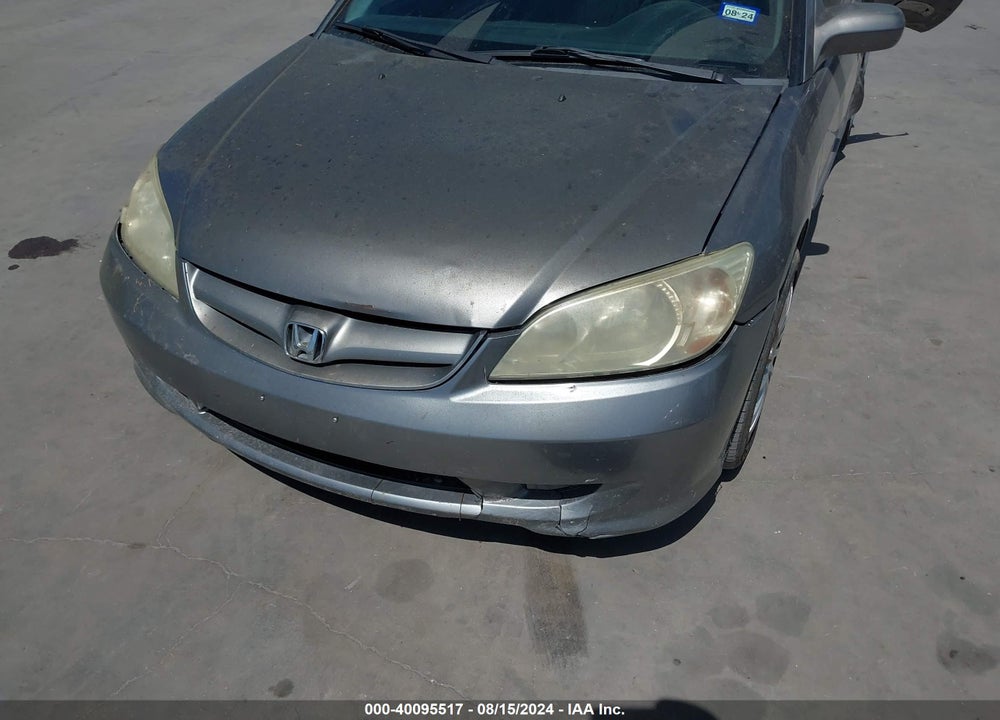 2005 HONDA CIVIC EX VIN: 2HGES26895H524079