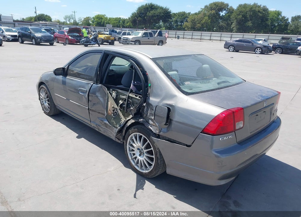 2005 HONDA CIVIC EX VIN: 2HGES26895H524079