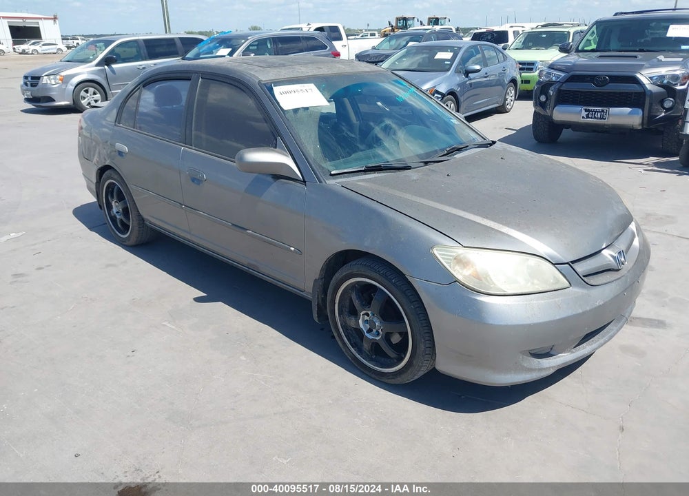2005 HONDA CIVIC EX VIN: 2HGES26895H524079