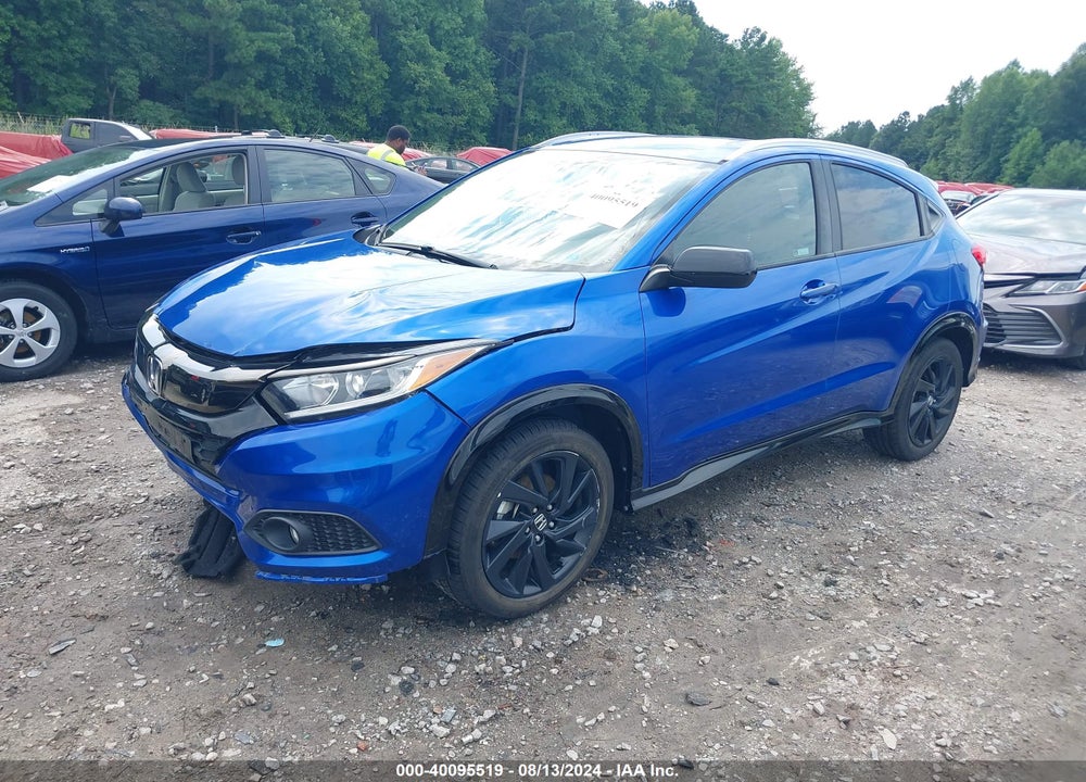 2021 HONDA HR-V 2WD SPORT VIN: 3CZRU5H13MM709220