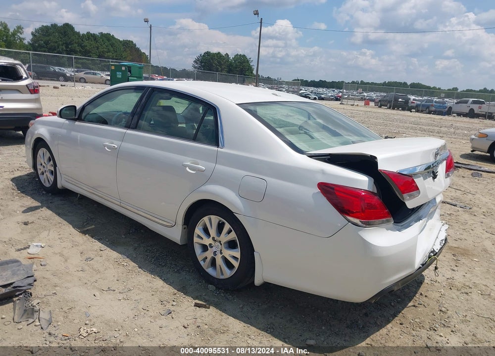 2011 TOYOTA AVALON VIN: 4T1BK3DB4BU418388