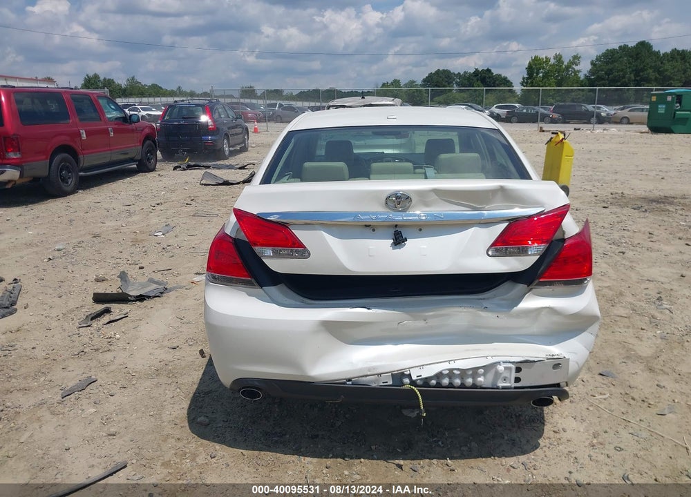 2011 TOYOTA AVALON VIN: 4T1BK3DB4BU418388