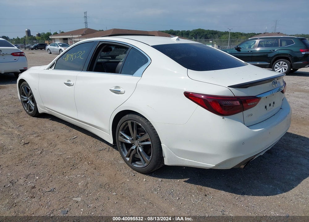 2019 INFINITI Q50 3.0T SIGNATURE EDITION VIN: JN1EV7AR3KM590769