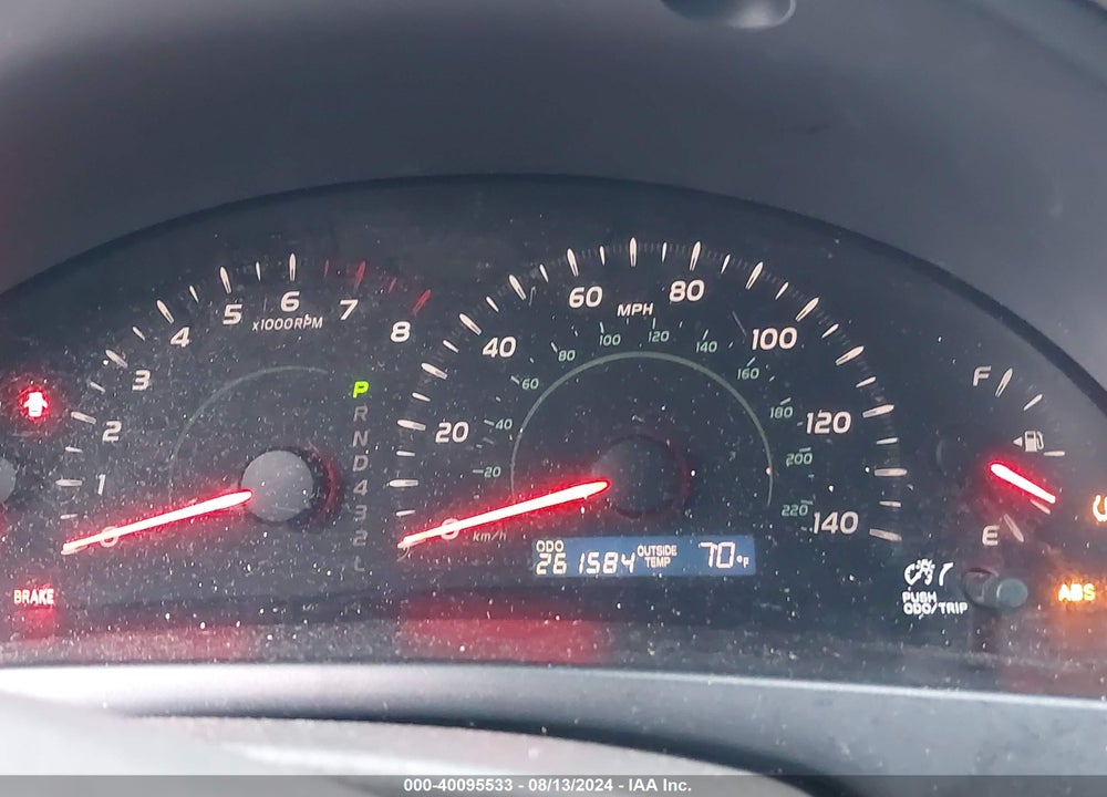 2007 TOYOTA CAMRY LE VIN: 4T1BE46K17U158002