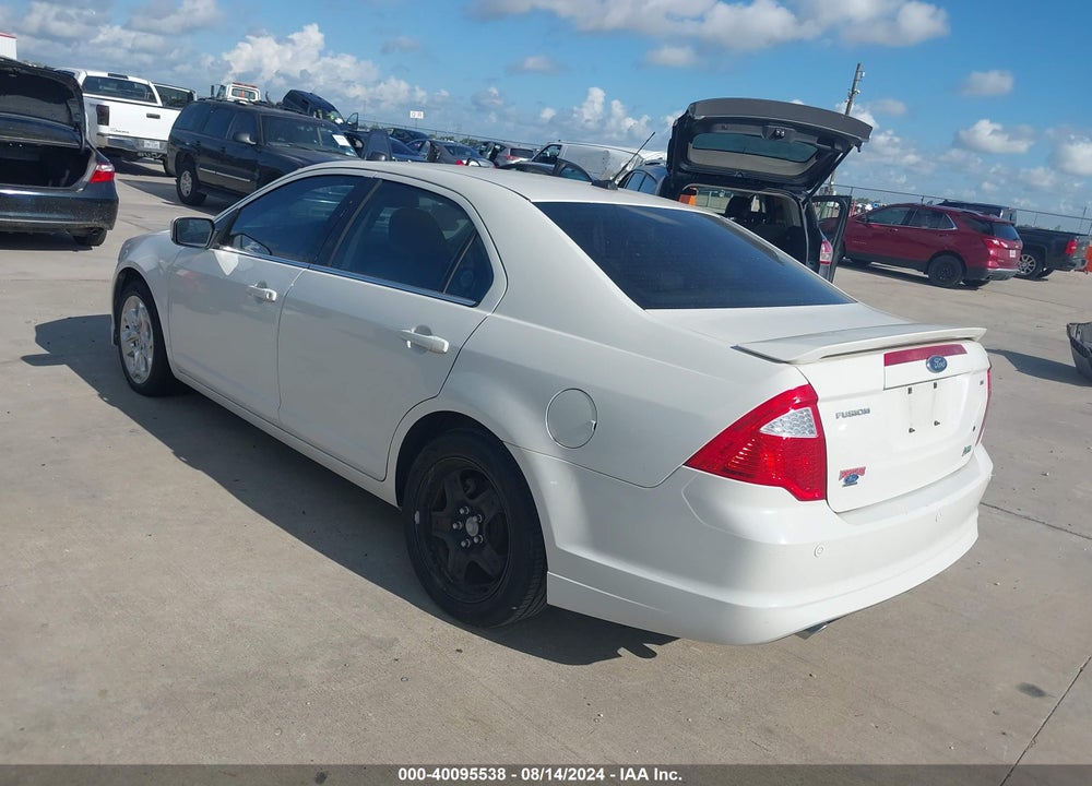 2010 FORD FUSION SE VIN: 3FAHP0HG8AR285943