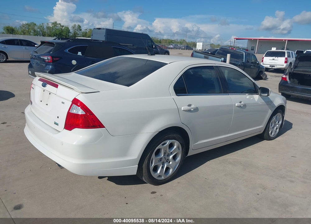 2010 FORD FUSION SE VIN: 3FAHP0HG8AR285943