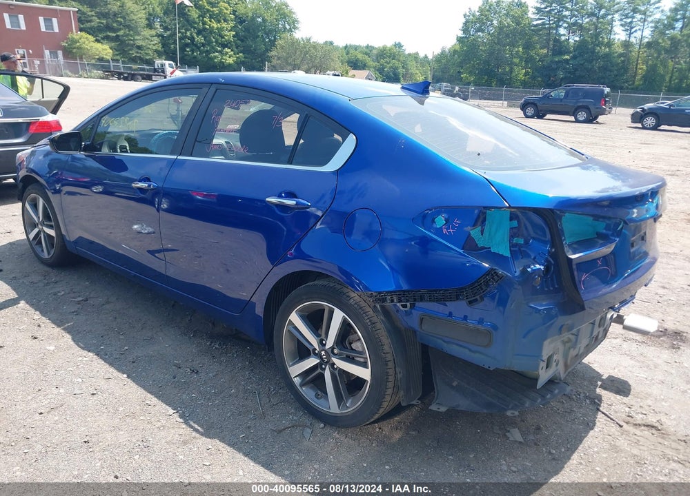 2017 KIA FORTE EX VIN: 3KPFL4A82HE042346