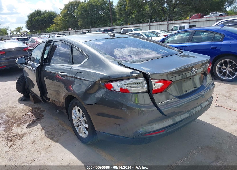 2015 FORD FUSION S VIN: 1FA6P0G74F5120085