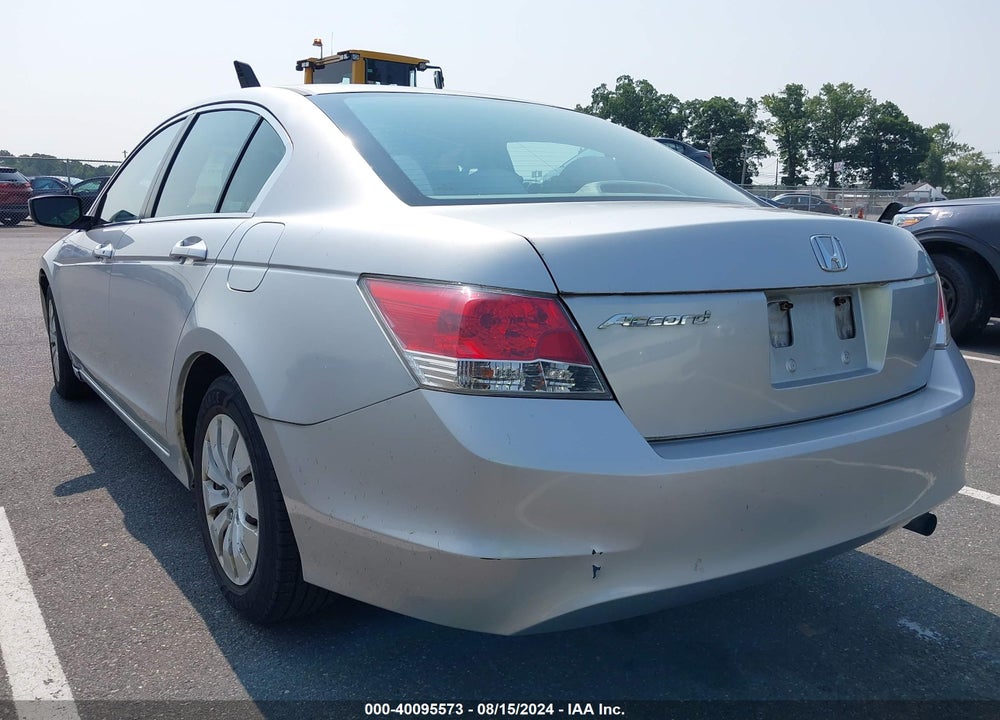 2009 HONDA ACCORD 2.4 LX VIN: 1HGCP26329A180600