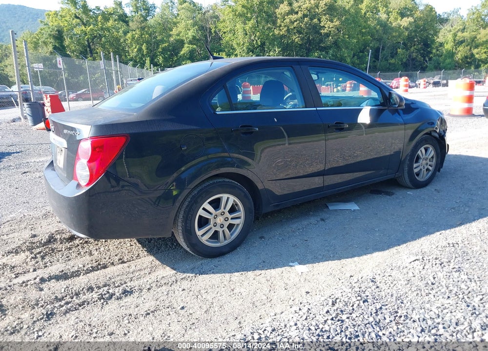 2012 CHEVROLET SONIC 2LT VIN: 1G1JC5SH2C4106919