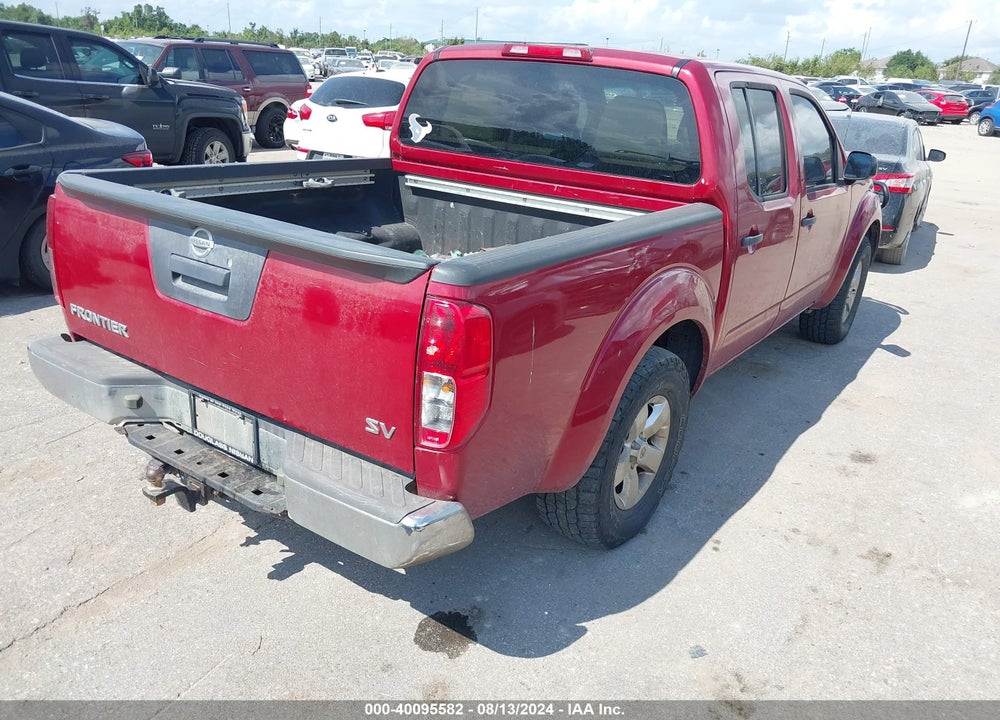 2012 NISSAN FRONTIER SV VIN: 1N6AD0ER1CC434802