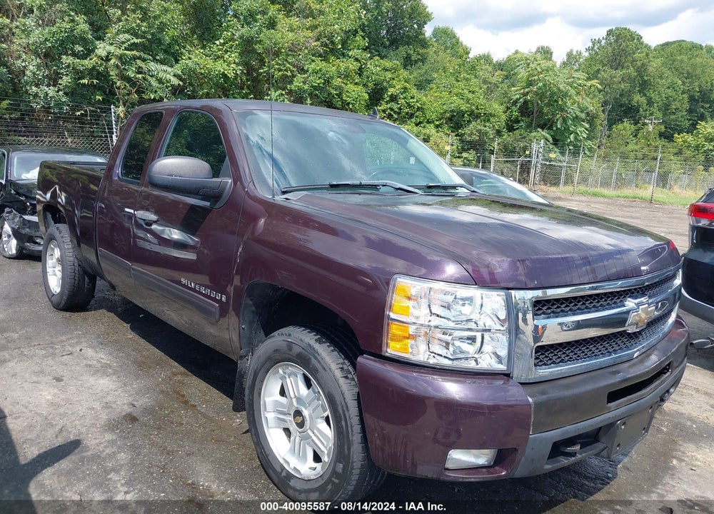 2009 CHEVROLET SILVERADO 1500 LT VIN: 1GCEK29049Z145372