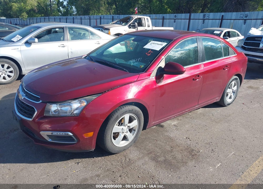 2015 CHEVROLET CRUZE 1LT AUTO VIN: 1G1PC5SB4F7286171