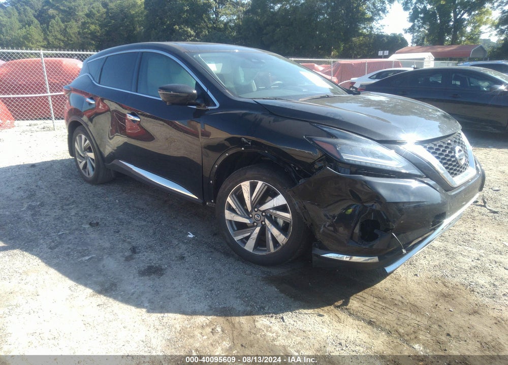 2021 NISSAN MURANO SL FWD VIN: 5N1AZ2CJ7MC142419