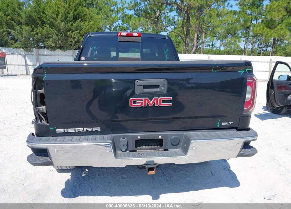 2018 GMC SIERRA 1500 SLT VIN: 3GTU2NEC1JG204525