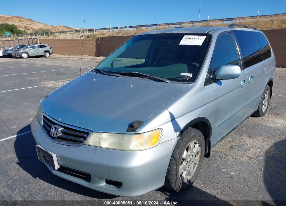 2002 HONDA ODYSSEY EX-L VIN: 2HKRL18982H588114