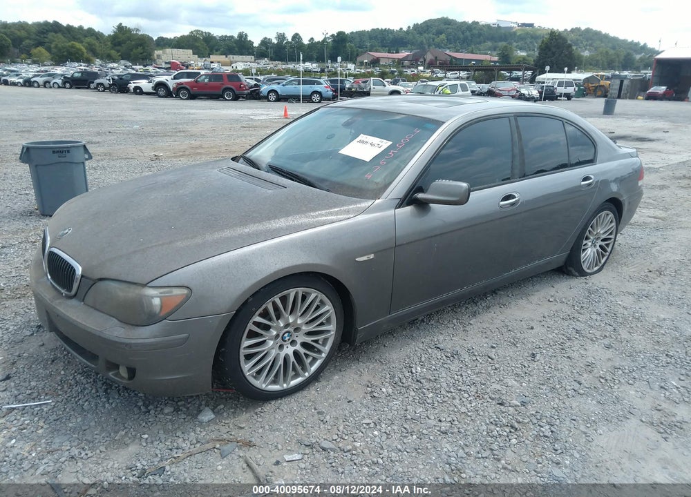 2007 BMW 750I VIN: WBAHL83587DT09795