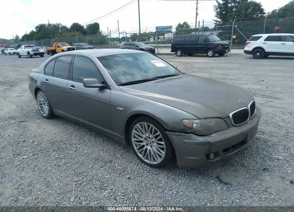 2007 BMW 750I VIN: WBAHL83587DT09795