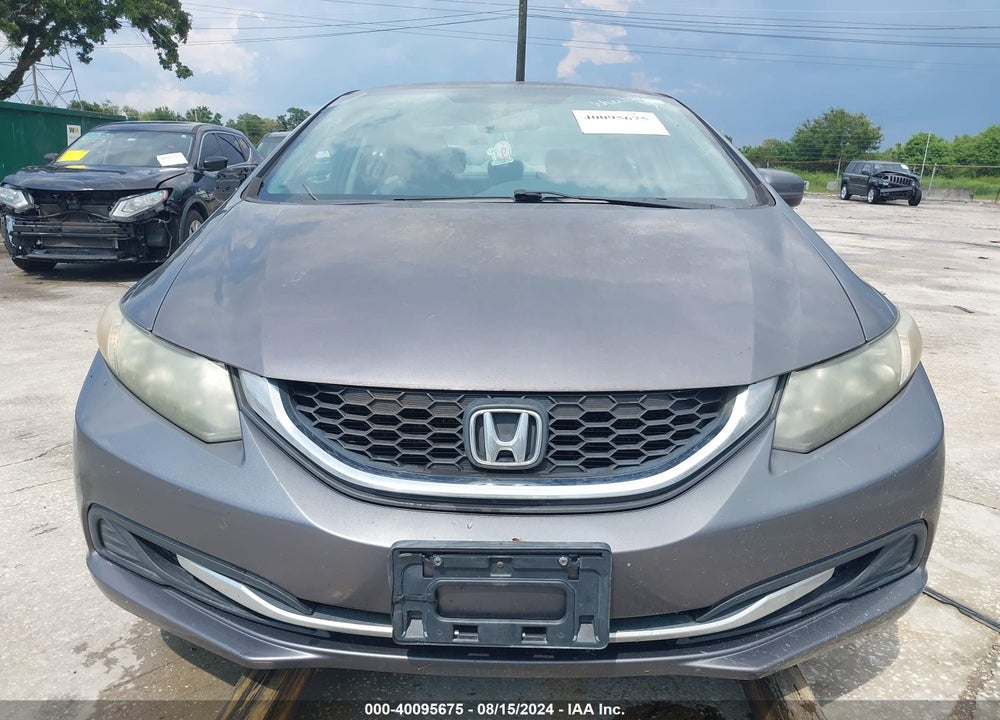 2014 HONDA CIVIC LX VIN: 2HGFB2F58EH520731
