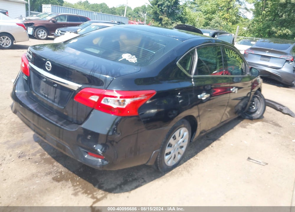 2019 NISSAN SENTRA S VIN: 3N1AB7AP7KY208522