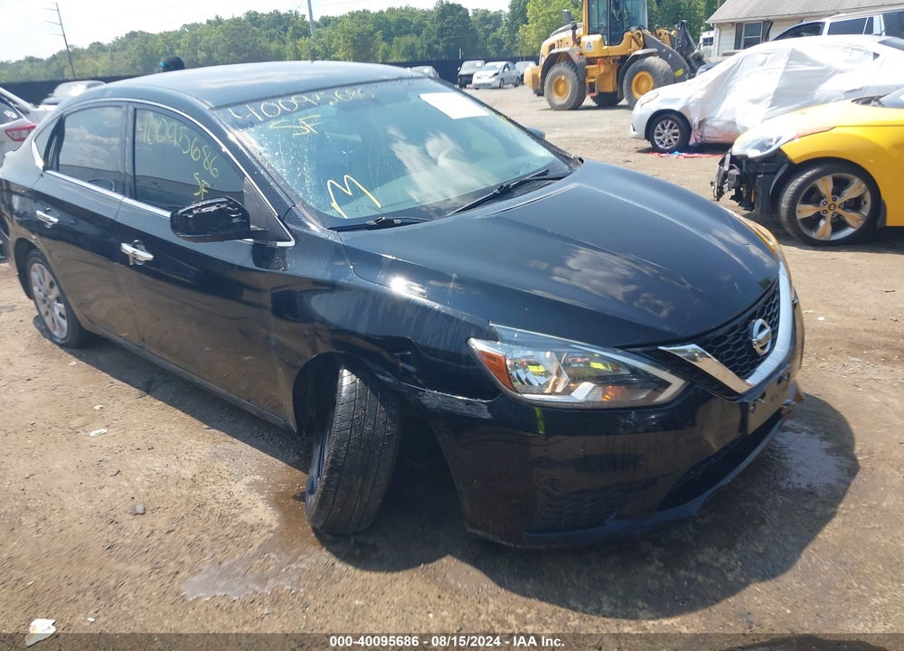 2019 NISSAN SENTRA S VIN: 3N1AB7AP7KY208522