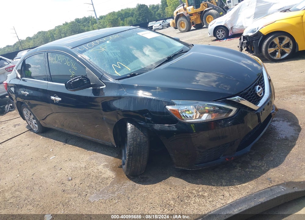 2019 NISSAN SENTRA S VIN: 3N1AB7AP7KY208522