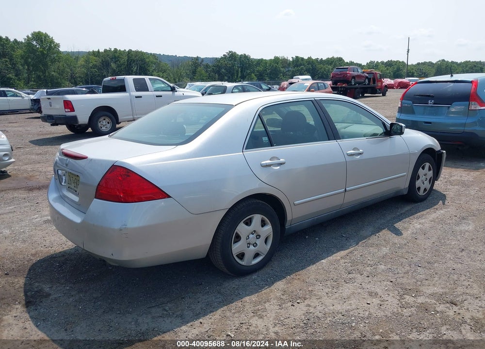 2006 HONDA ACCORD 2.4 LX VIN: 1HGCM56496A162271