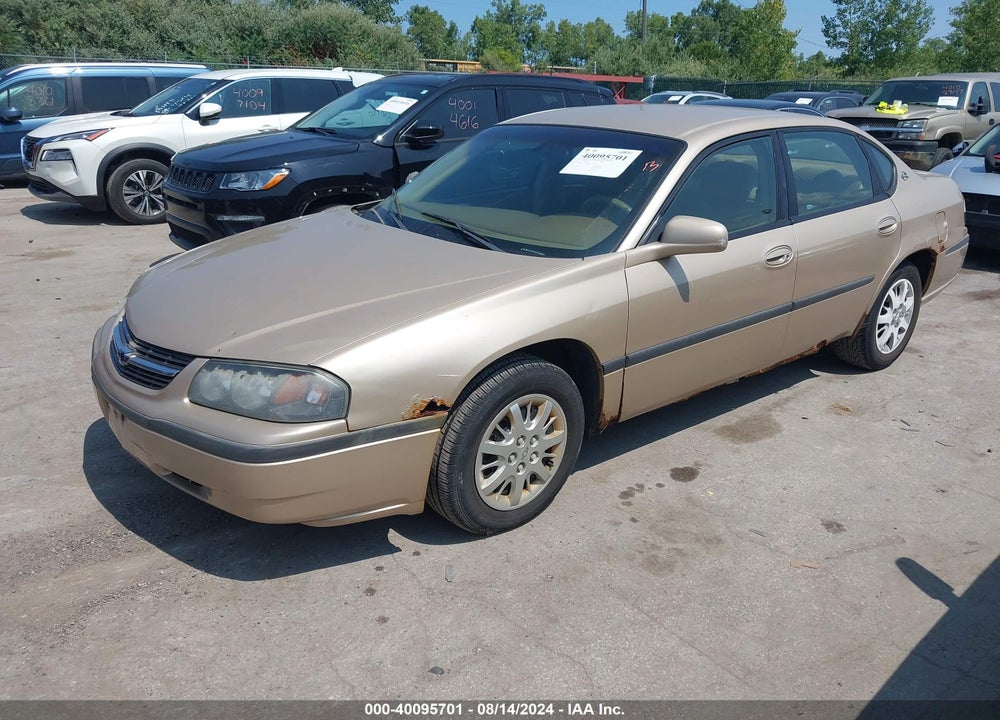 2000 CHEVROLET IMPALA VIN: 2G1WF55EXY9117749