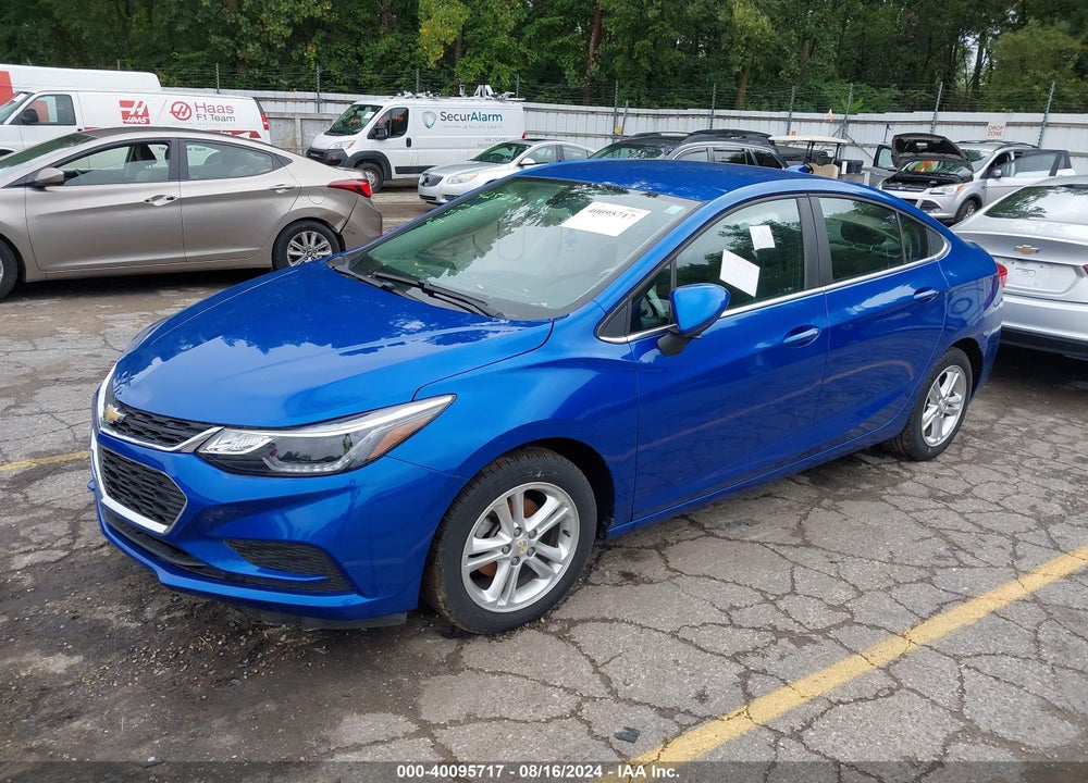 2018 CHEVROLET CRUZE LT AUTO VIN: 1G1BE5SMXJ7126939