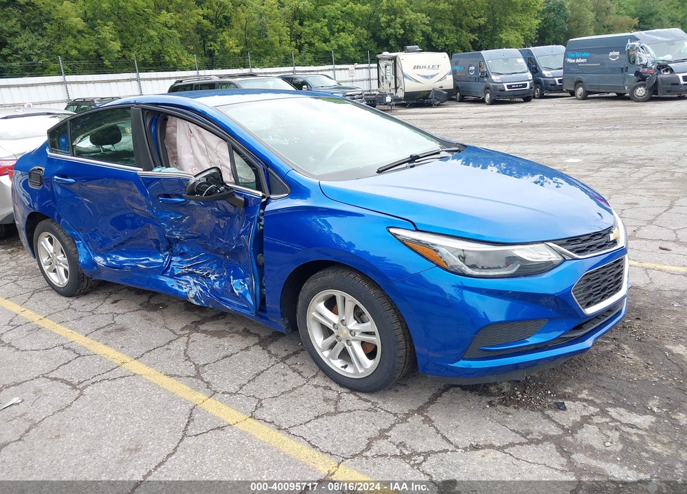 2018 CHEVROLET CRUZE LT AUTO VIN: 1G1BE5SMXJ7126939