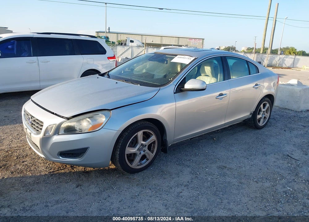 2012 VOLVO S60 T5 VIN: YV1622FS5C2042112