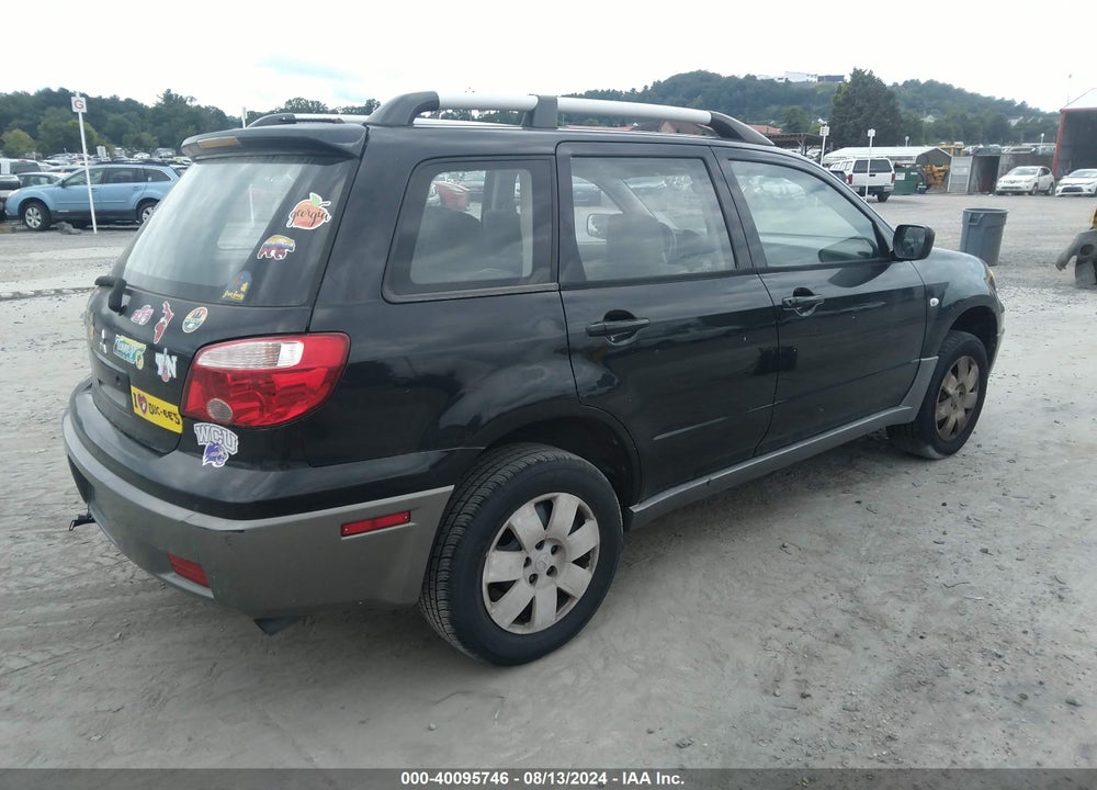 2006 MITSUBISHI OUTLANDER LS VIN: JA4LX31F26U001191