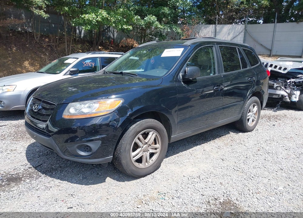 2010 HYUNDAI SANTA FE GLS VIN: 5NMSGDAB8AH350831