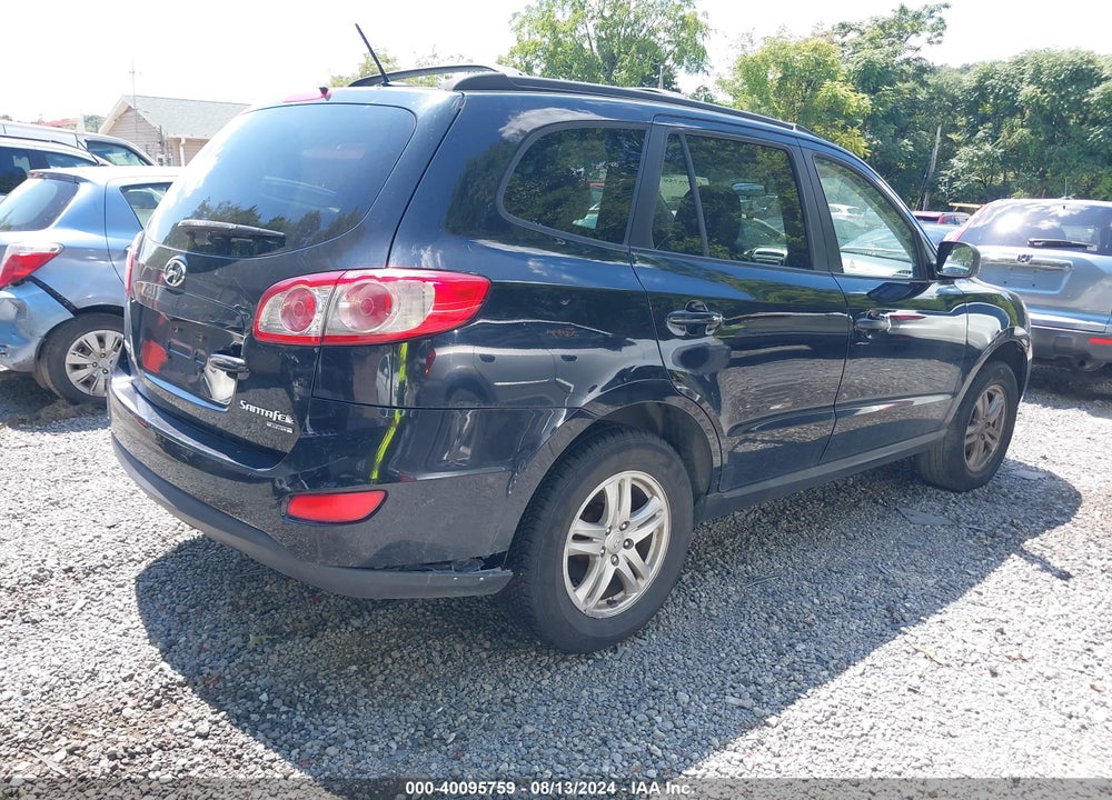 2010 HYUNDAI SANTA FE GLS VIN: 5NMSGDAB8AH350831