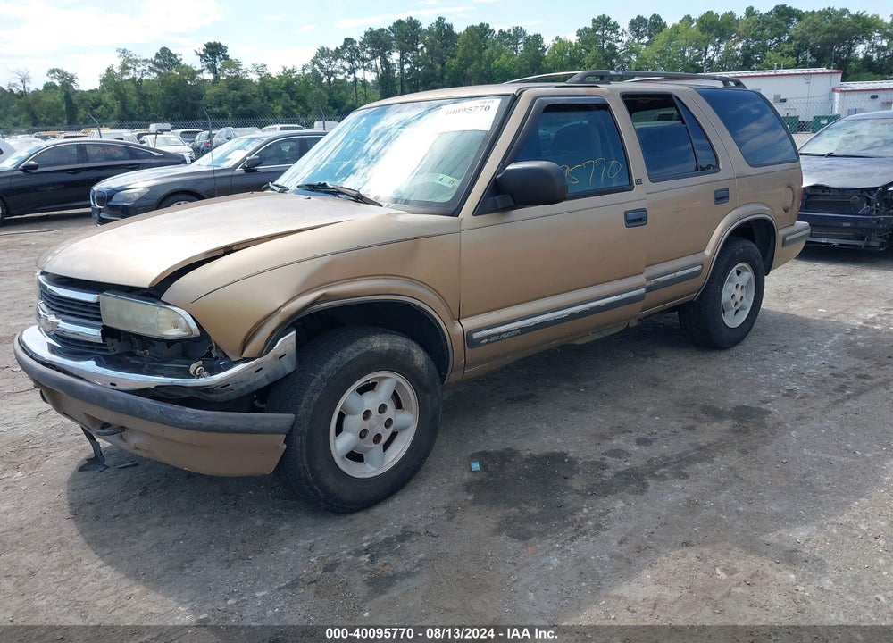 1999 CHEVROLET BLAZER LS VIN: 1GNDT13W3X2117415