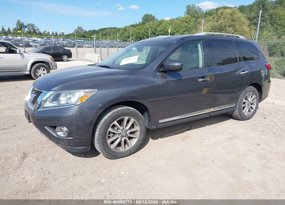 2014 NISSAN PATHFINDER SL VIN: 5N1AR2MM9EC621399