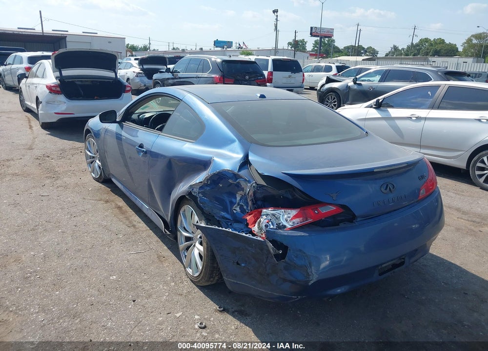 2008 INFINITI G37 JOURNEY VIN: JNKCV64E68M114255
