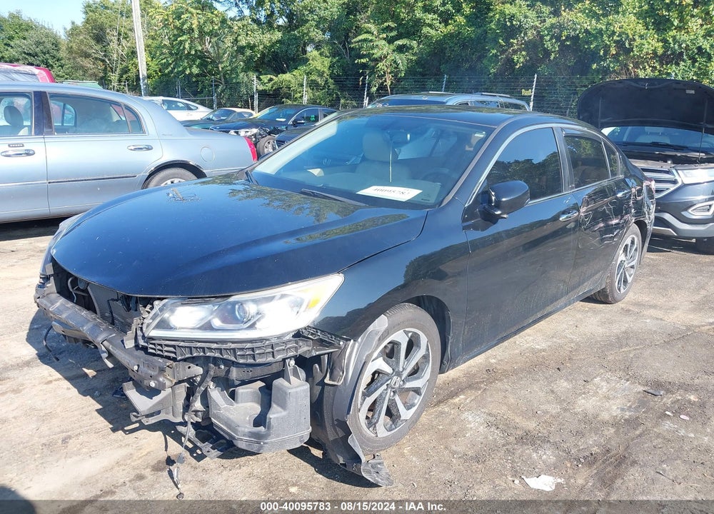 2017 HONDA ACCORD EX-L VIN: 1HGCR2F88HA168679